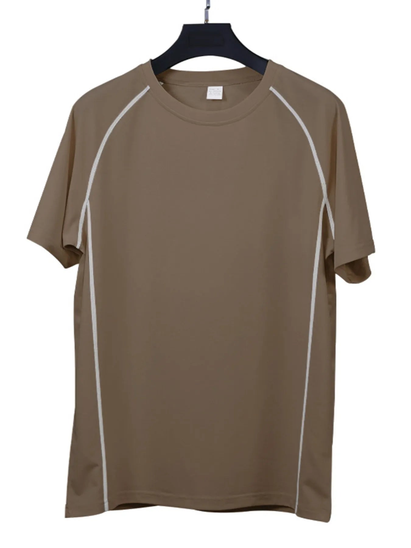 Men's Full Size Round Neck Short Sleeve T-Shirt and Shorts Set Plus Size - Farnelli