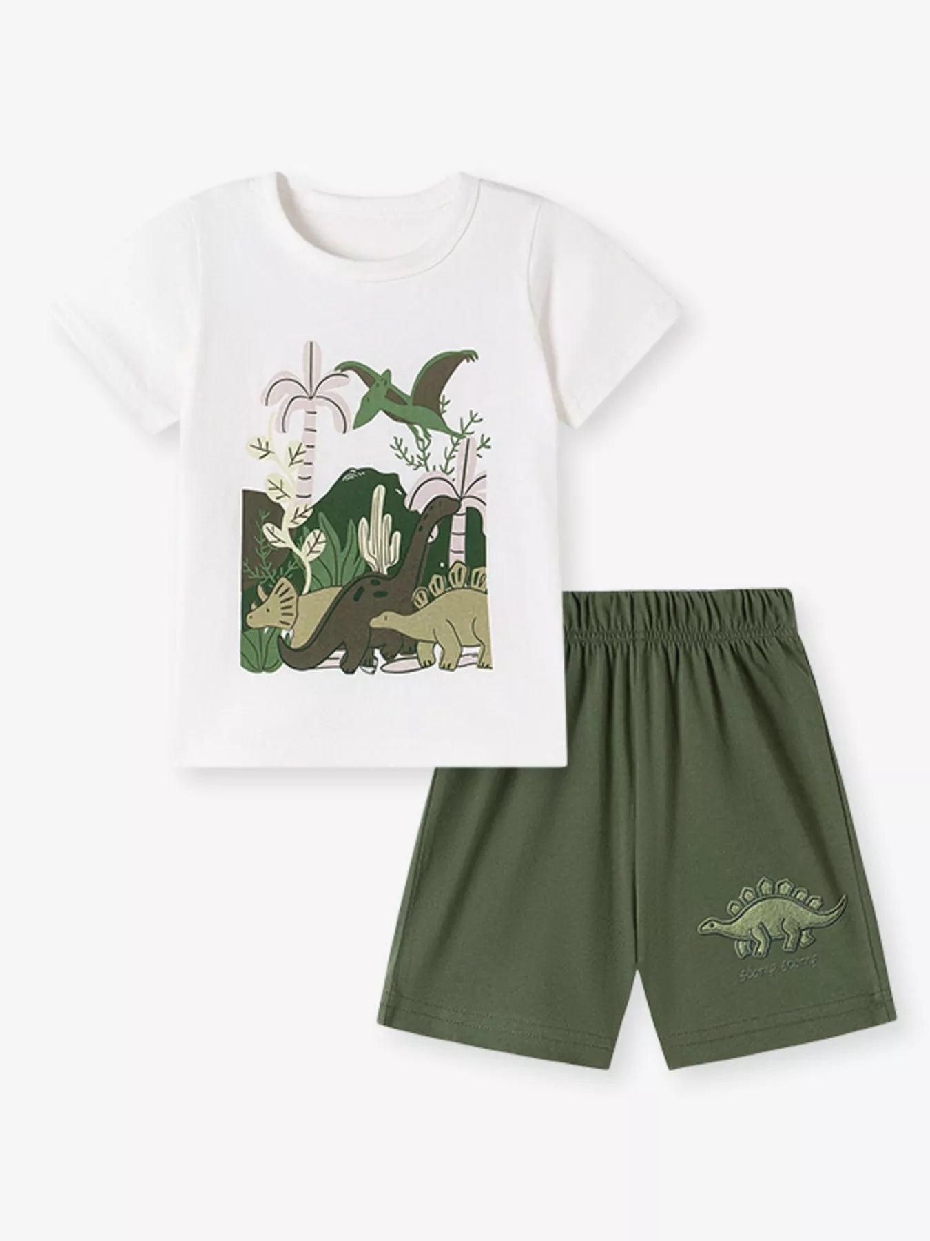 Children's Graphic T-Shirt & Shorts Set - Farnelli