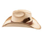 Bullhide Moonshine genuine Panama straw cowboy hat by HatCountry, showing a classic woven straw design