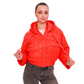 Lexi cropped coral jacket by Alaska® Outerwear Company