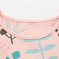 Children's Printed Ruffle Short Sleeve Casual Dress - Farnelli
