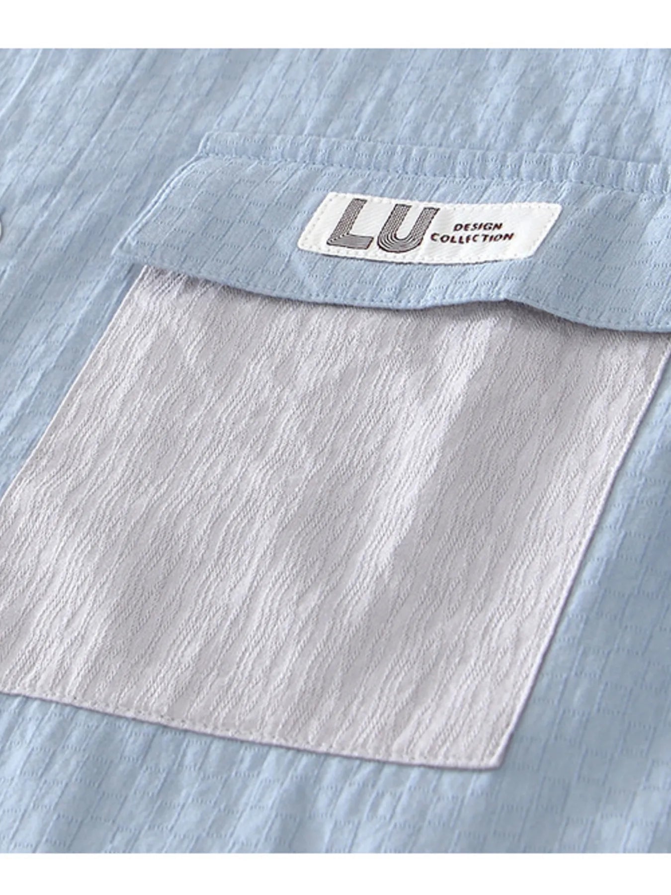 Men's Button Up Short Sleeve Shirt - Farnelli