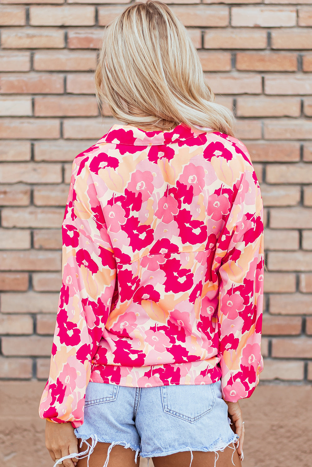 Tessa Floral Buttoned Shirt - Farnelli