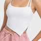 Millennia Slit Asymmetrical Neck Active Cami - Farnelli