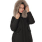 Genuine Polar Fox Trim Coat