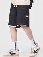 Men's Plus Size Drawstring Loose Fit Shorts - Farnelli