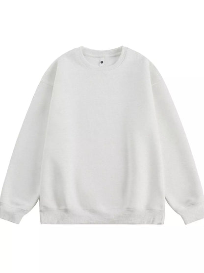Men's Plus Size Crew Neck Long Sleeve Sweatshirt - Farnelli