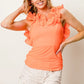 BiBi Merrow Frilled Strap With Neckline Tank Top - Farnelli