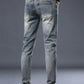 Men's Distressed Slim Fit Jeans - Farnelli