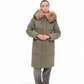 Genuine Fur Trim Bio-Down Fill Coat