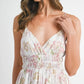 MABLE Floral Print Tiered Cami Maxi Dress - Farnelli