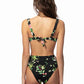 FLORAL UNDERWIRE TIE WAIST BIKINI SET