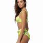 FLORAL UNDERWIRE TIE WAIST BIKINI SET