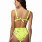 FLORAL UNDERWIRE TIE WAIST BIKINI SET
