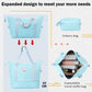 HouseOfZazla expandable 2-piece luggage set with TSA locks and spinner wheels in multiple colors