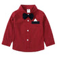 Children's Striped Shirt and Overall Set - Farnelli