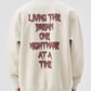 Men's Plus Size Crew Neck Dropped Shoulder Sweatshirt - Farnelli