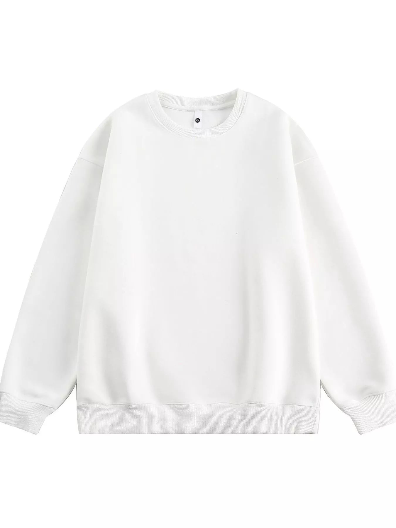 Men's Plus Size Crew Neck Long Sleeve Sweatshirt - Farnelli