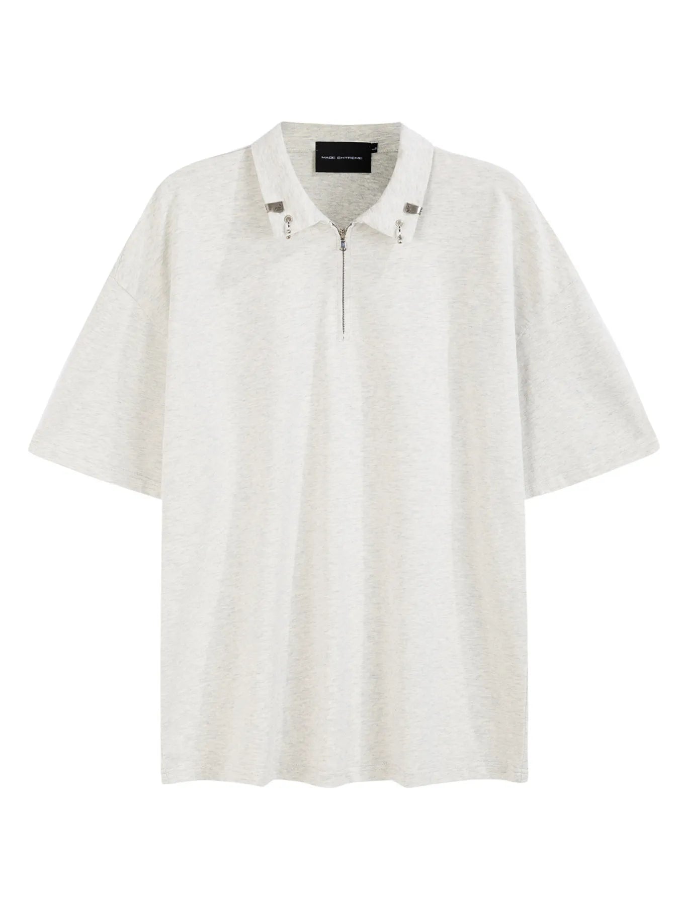 Men's Quarter Zip Short Sleeve Polo - Farnelli