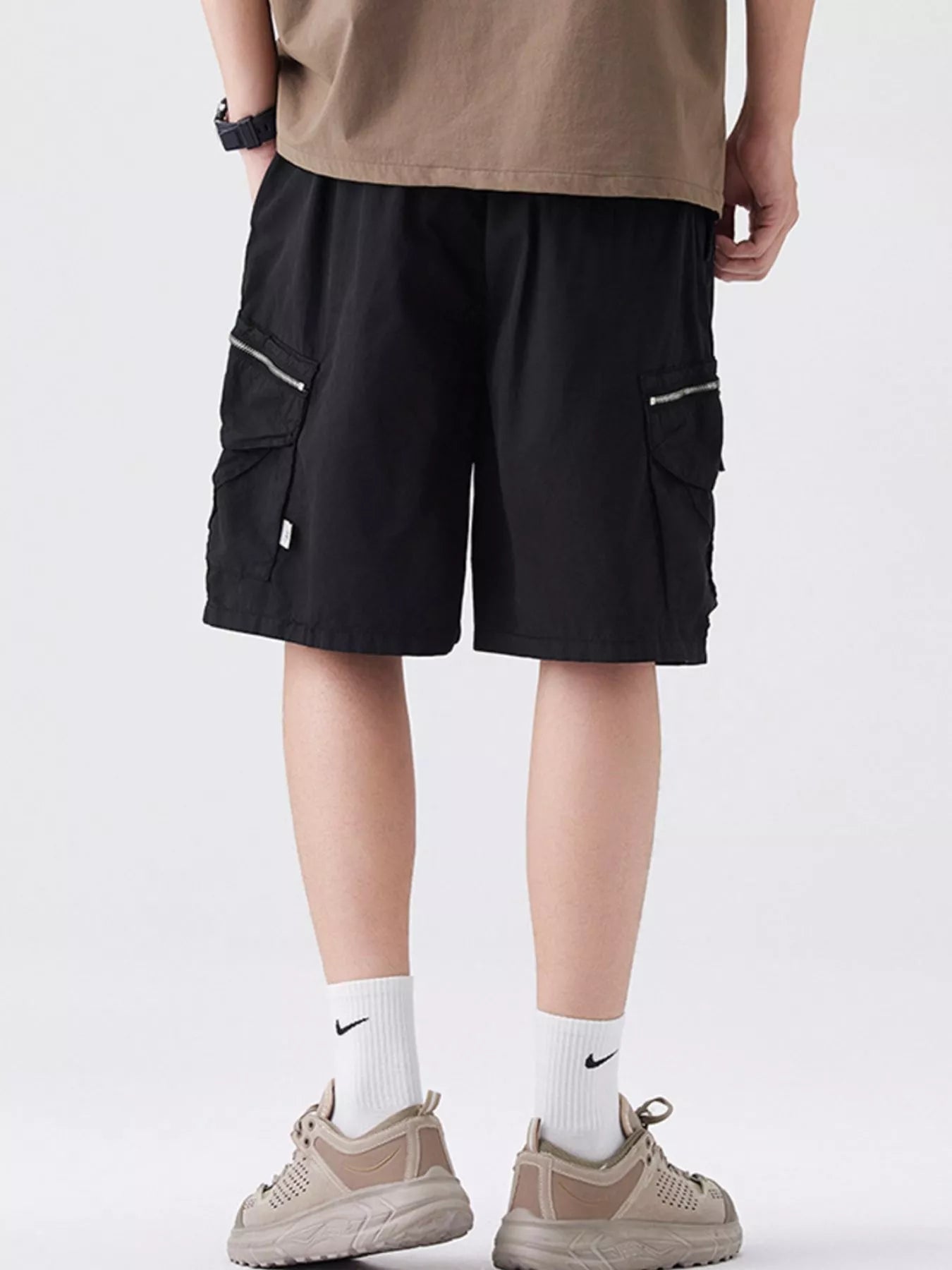 Men's Full Size Wide Leg Cargo Shorts Plus Size - Farnelli