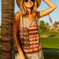 BiBi American Flag Print Knit Sleeveless Top - Farnelli
