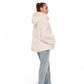 Montana Eco-Fur Down Fill Coat in Ivory