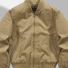 Men's Plus Size Zip Up Bomber Jacket - Khaki