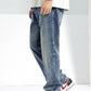 Men's Washed Straight Jeans - Farnelli
