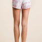 BiBi Tie Dye Print Terry Shorts With Side Pockets - Farnelli