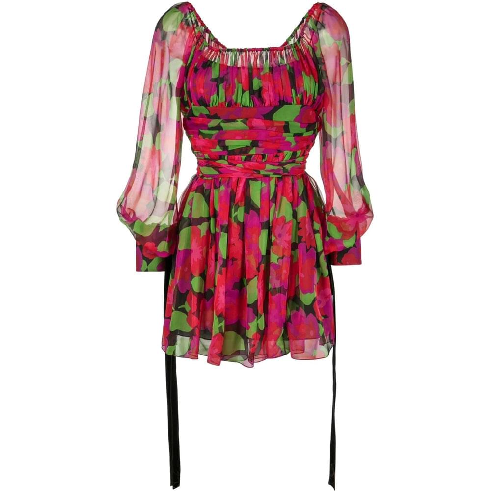 Saint Laurent Pink Dresses - Day Dresses Women