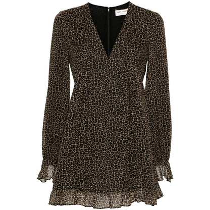 Saint Laurent Brown Dresses - Day Dresses Women