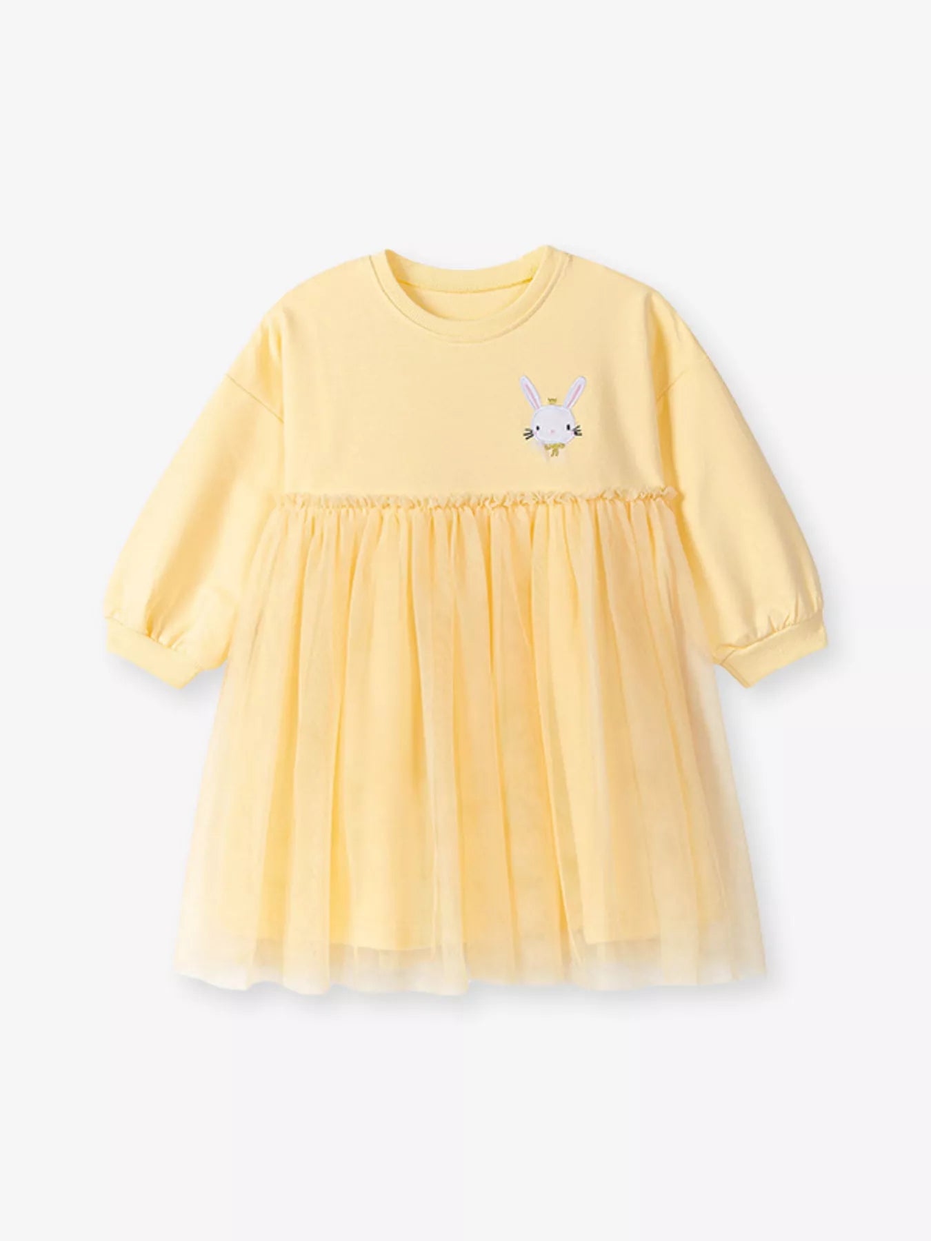 Children's Cute Rabbit Tulle Dress - Farnelli