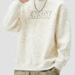 Men's Plus Size Enjoy Round Neck Long Sleeve Sweatshirt - Farnelli