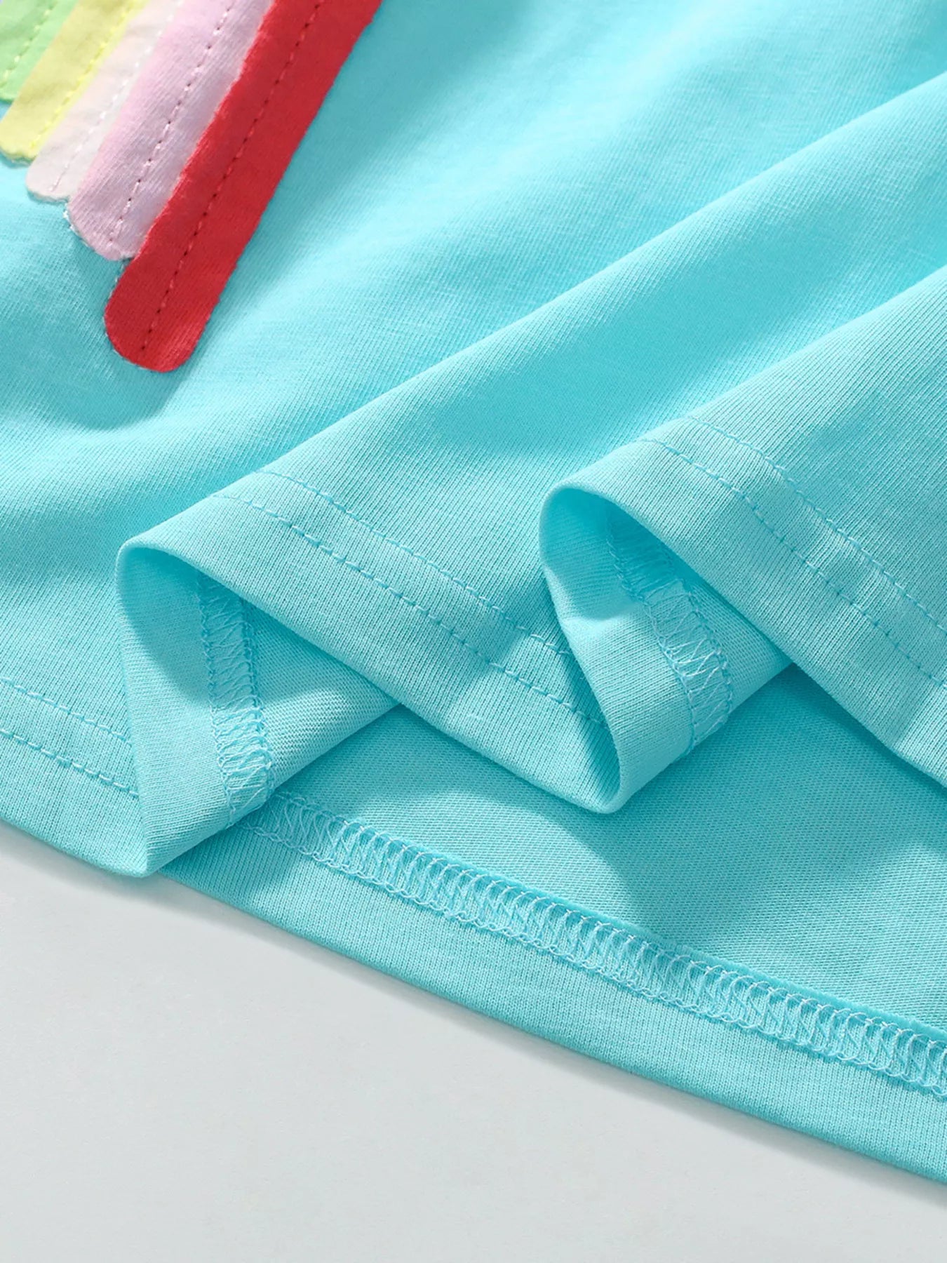 Children's Embroidered Short Sleeve Dress - Farnelli