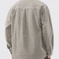 Men's Plus Size Plaid Button Up Long Sleeve Shirt - Farnelli