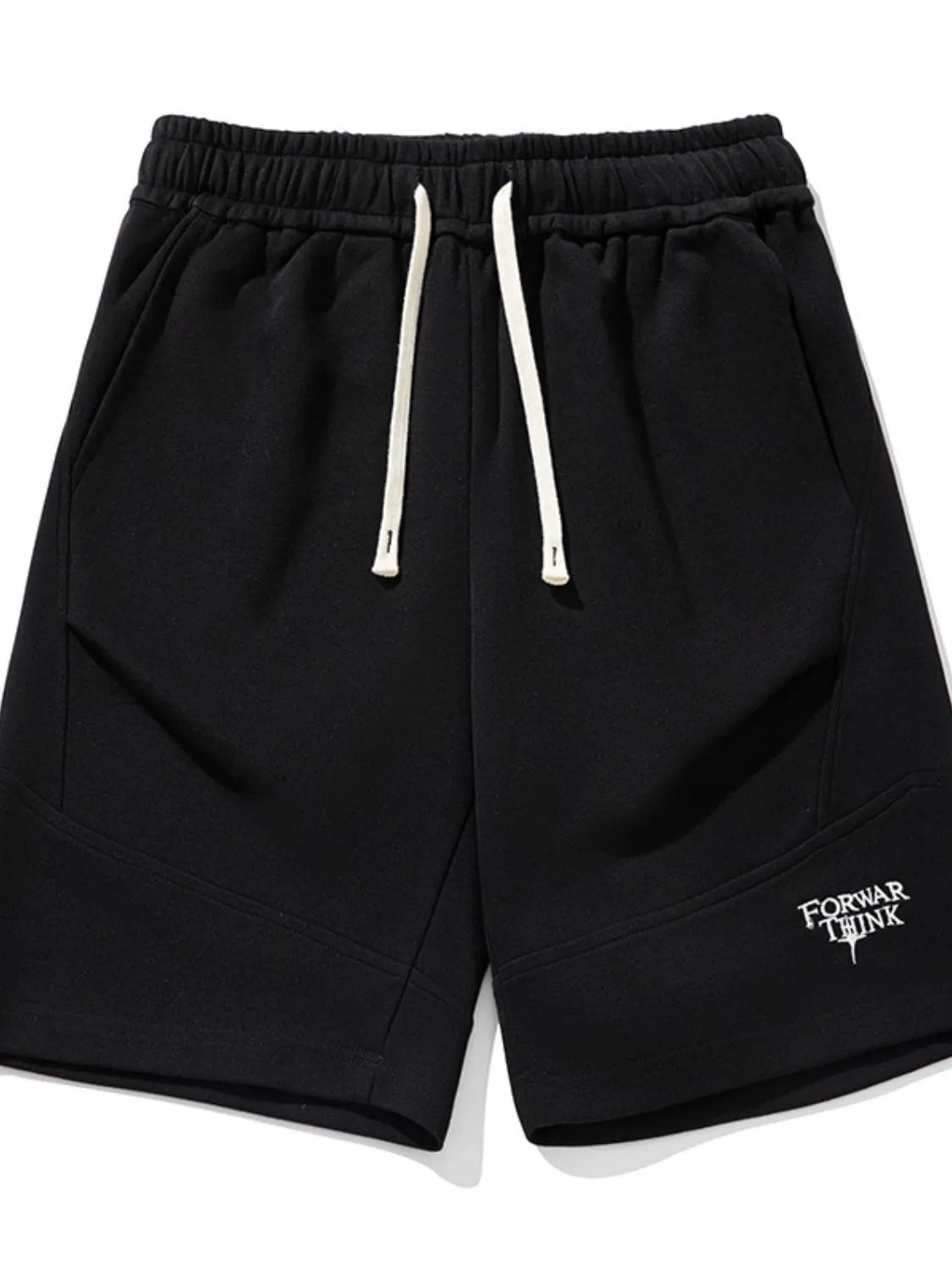 Men's Plus Size Drawstring Shorts with Pockets - Farnelli