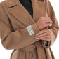 Aria Cashmere Blend Coat in Camel