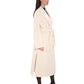 Premium 100% Australian Merino Wool Coat in Marshmallow