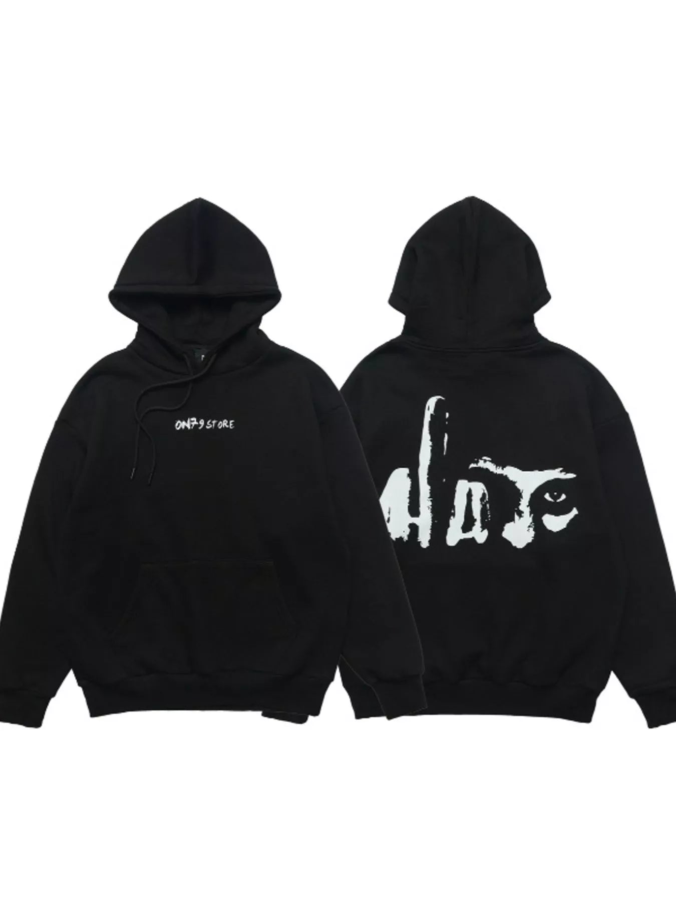 Men's Drop Shoulder Drawstring Hoodie - Farnelli