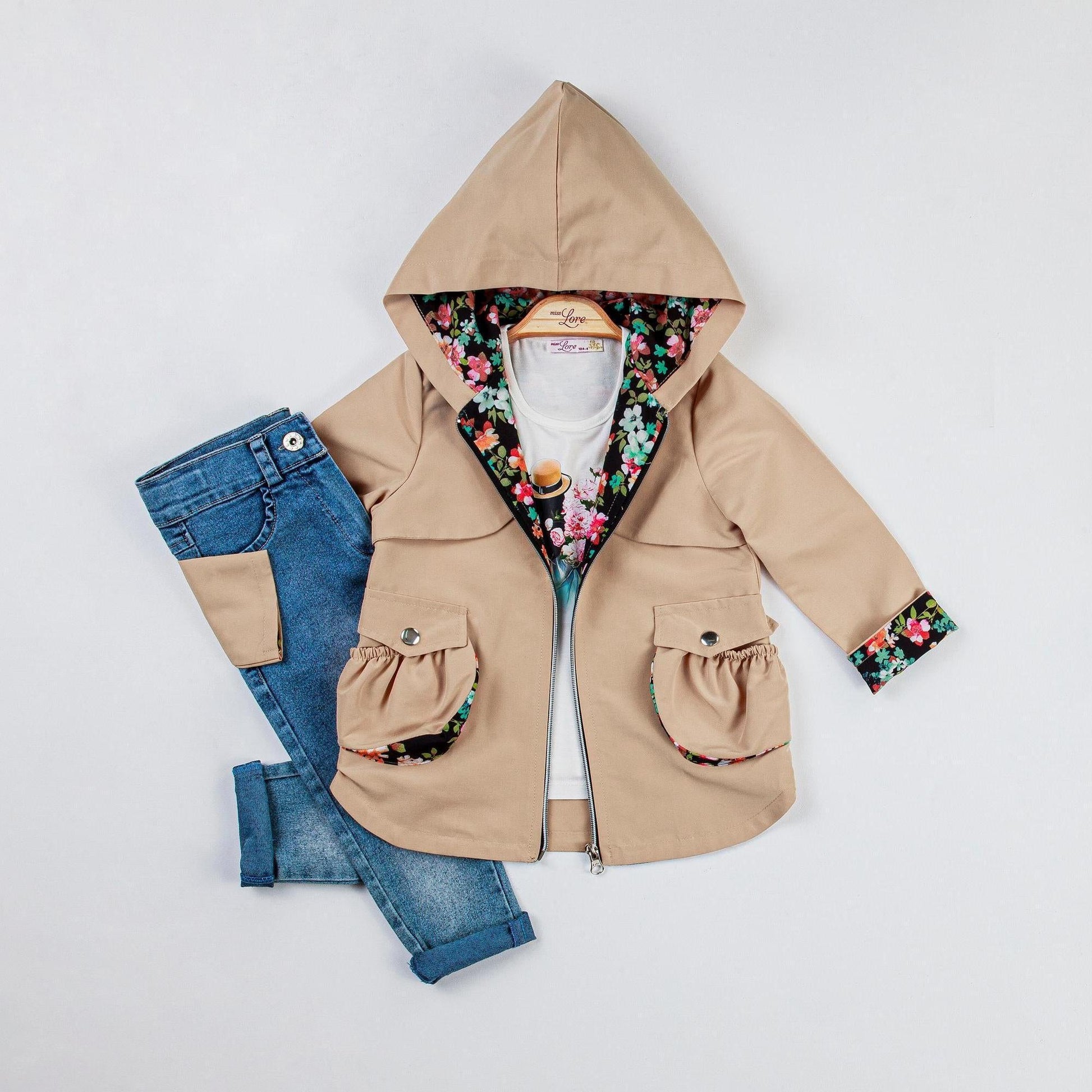 Spring Bloom Girls Casual Set - Farnelli