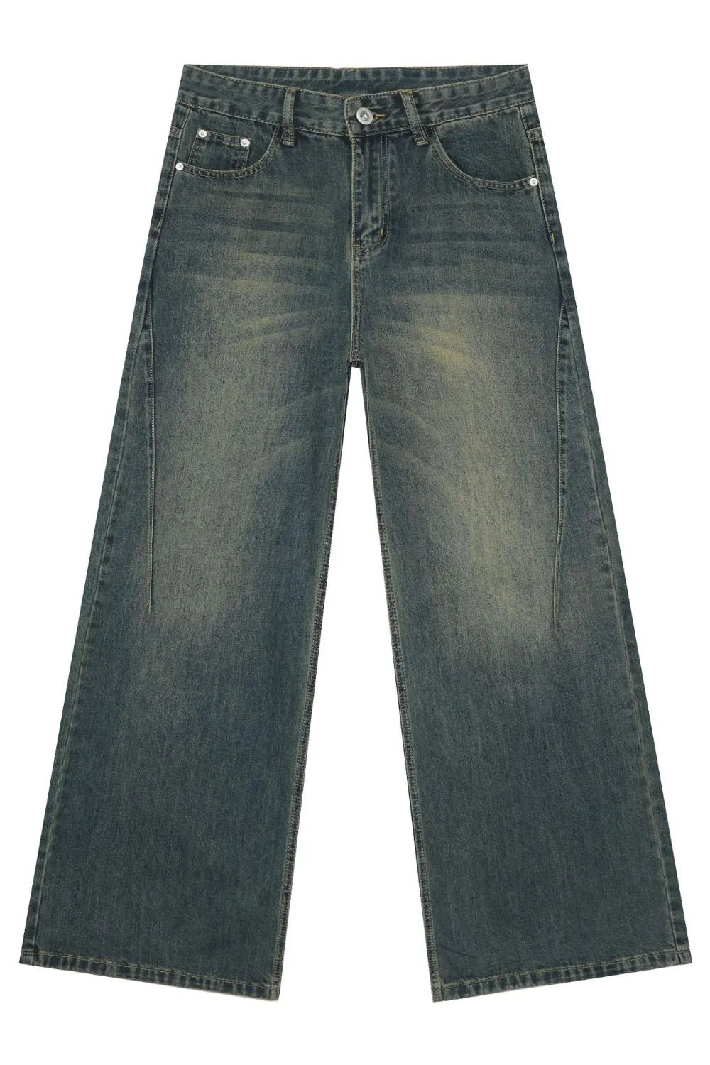 Men's Wide Leg Jeans - Farnelli
