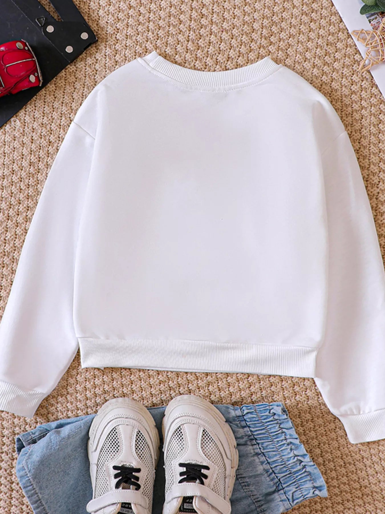 Children's Graphic Crew Neck Sweatshirt - Farnelli