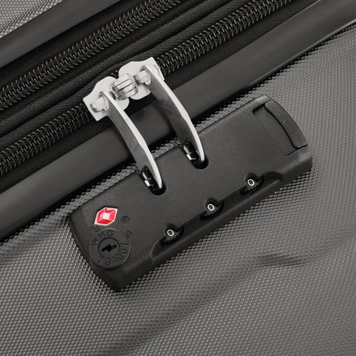 HouseOfZazla expandable 2-piece luggage set with TSA lock and spinner wheels in multiple colors