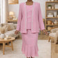 CLEARANCE - Hosanna 5577 Modest 3-Piece Outfit Set Ankle Length (Size 5XL)