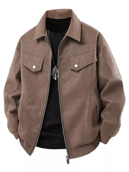 Men's Plus Size Lightweight Zip Up Jacket - Farnelli