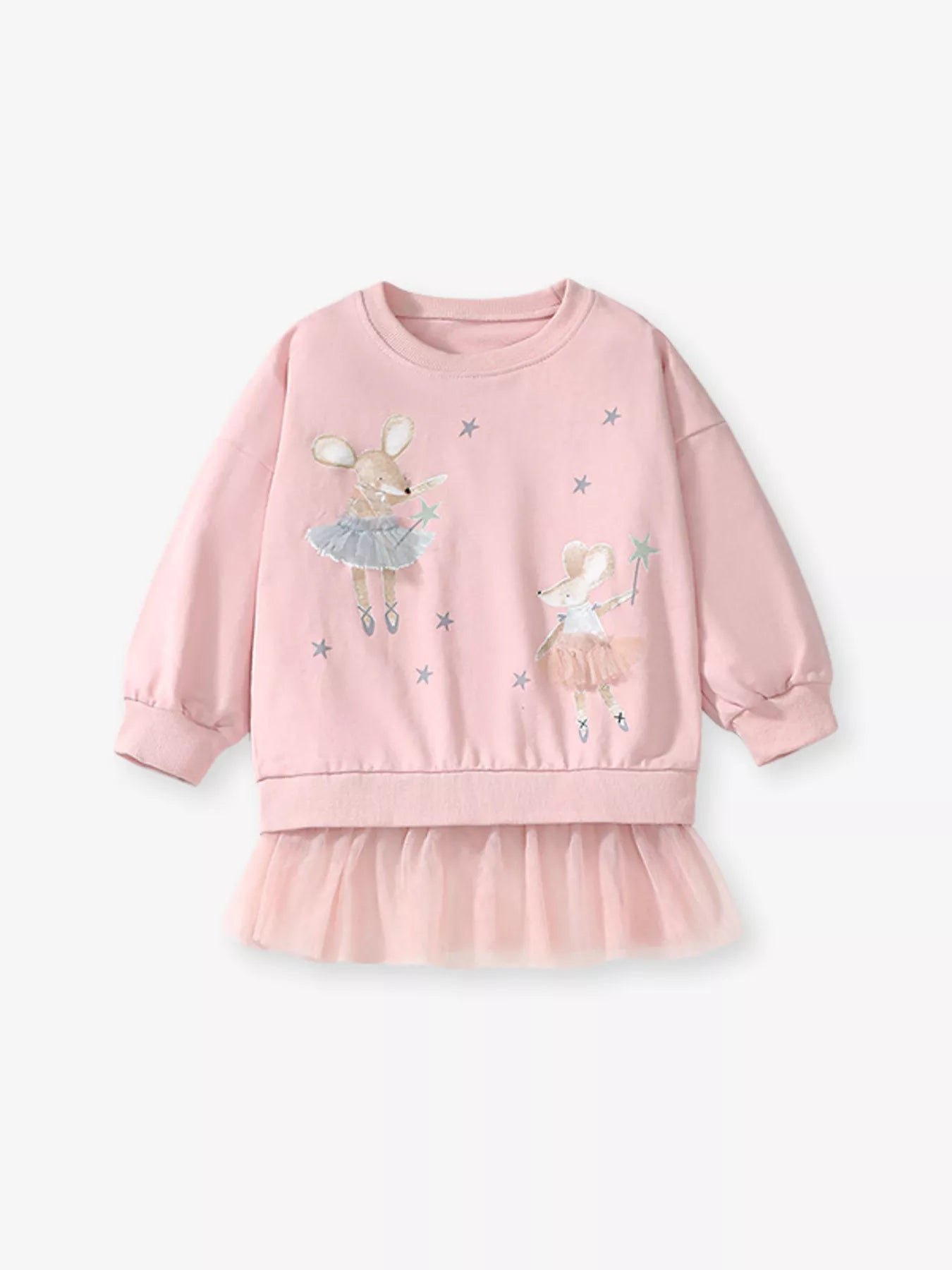 Children's Ballerina Mouse Sweatshirt & Leggings Set - Farnelli