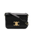 Black Celine shoulder bag by Luosophy, stylish handbag suitable for women, featuring a sleek design and crossbody strap.