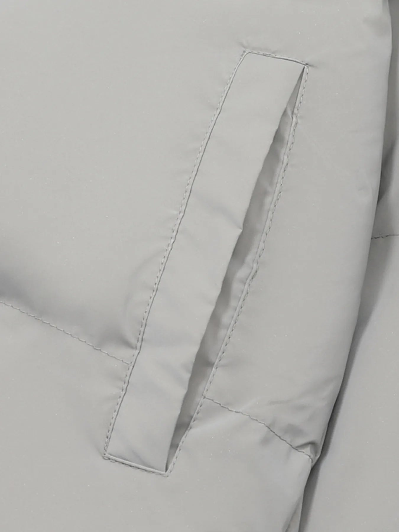 Men's Full Size Quilted Long Sleeve Puffer Jacket Plus Size - Farnelli