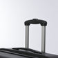 HouseOfZazla black hardside spinner luggage set with TSA lock