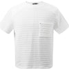 Men's Basic style Round Neck Solid T-Shirt - White